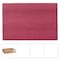 Lapaco Lapaco Econo Scalloped Solid Colored Burgundy Placemat, PK1000 314-202 - alternate 1